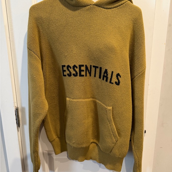 Fear Of God Essentials Knit Pullover Amber Hoodie Men's Size
XS - Picture 3 of 6